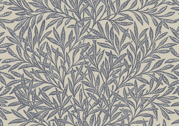 William Morris At Home Willow, Indigo - Twist&Fit Roman Blind - Image 8